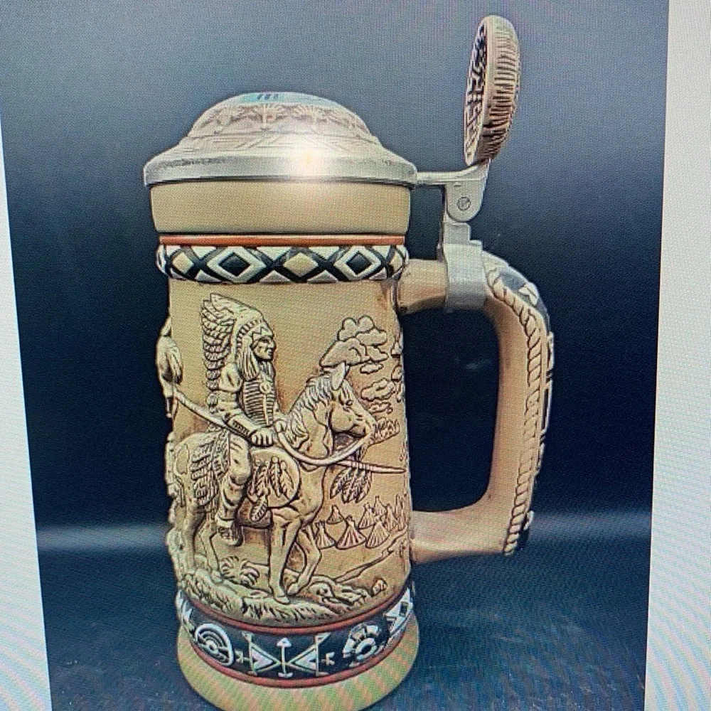 Vintage Avon Ceramic Beer Stein 1988